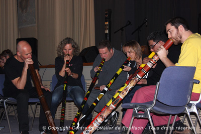 Culture et santé au CH de Rouffach - Didgeridoo