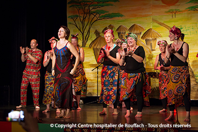 Culture et santé au CH de Rouffach - Danse africaine